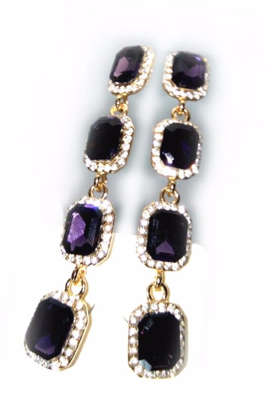 Серьги нежные 7см 33004 