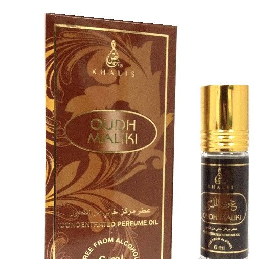 Oudh Maliki 6 ml Khalis Khalis Oudh Maliki - аромат для любителей агарового дерева, образованный дымными, смоляными и тёплыми кожаными нотами с едва уловимой терпкостью.