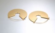 Серьги 3390 (Gold, Silver)