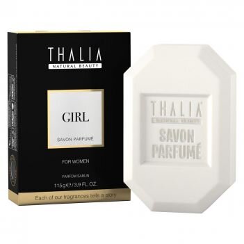 Парфюмированное мыло Thalia GIRL для женщин, 115г 3605068 Подарите себе сеанс ароматерапии, изысканный уход за кожей и незабываемые эмоции! Парфюмированное мыло GIRL подчеркнет вашу женственность сладким и волшебным жасмином, придаст очарования интенсивным ароматом какао и умопомрачительными нотами бобов тонка. Мягкие прикосновения нежной пены с миндалем и кофе подарят вашей коже стойкий аромат и увлажнение. Не содержит щелочи, парабенов и животного жира.