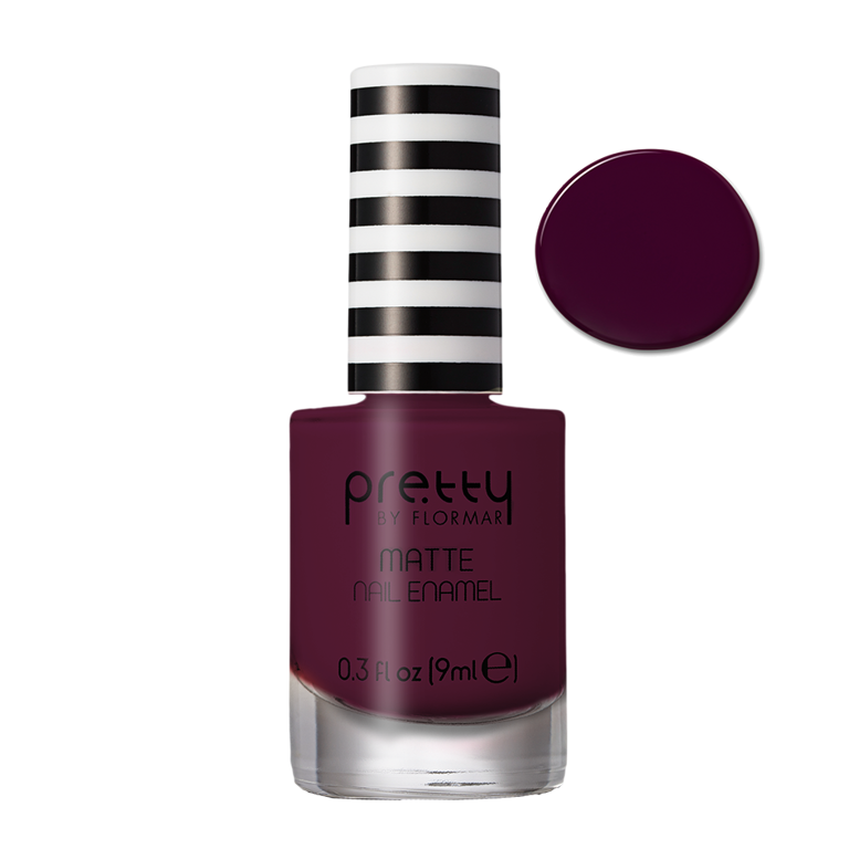 Матовый лак для ногтей 'PRETTY GRAPE 006, 9 мл (2739506) Этот лак для ногтей с матовым завершением обеспечивает стойкий бархатистый эффект.
Специальная формула гарантирует быстрое высыхание, придавая при этом лаку благородную матовость.
Жидкая текстура предлагает легкое, гладкое и безупречное нанесение и распределение.