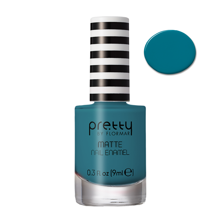 Матовый лак для ногтей 'PRETTY AQUA 008, 9 мл (2739508) Этот лак для ногтей с матовым завершением обеспечивает стойкий бархатистый эффект.
Специальная формула гарантирует быстрое высыхание, придавая при этом лаку благородную матовость.
Жидкая текстура предлагает легкое, гладкое и безупречное нанесение и распределение.