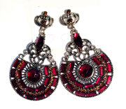 Серьги 7 см. 3988