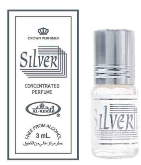 Масляні парфуми Silver 3 мл Легкий прохладный аромат с освежающим действием. Нежный аромат с прохладным мхом и льстящими оттенками карамели. Удачные духи для каждого случая!