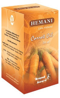 Масло моркови Hemani 30 мл Carrot oil  Обладает противовоспалительными свойствами, используется на поврежденной коже с различными раздражениями и шелушением, а также при ожогах, псориазе и экземе.