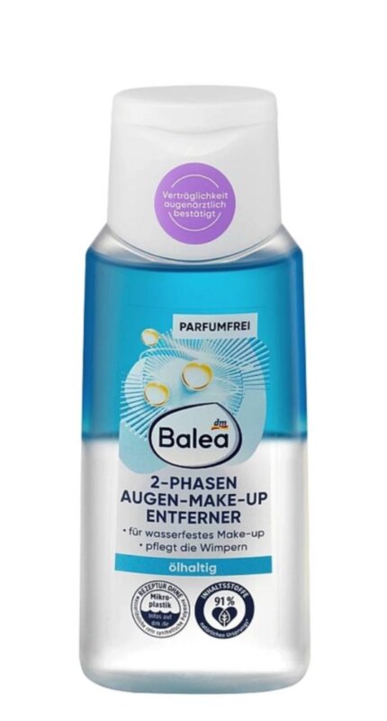 Для зняття макіяжу Balea Augen Make-up Entferner 2-Phasen 