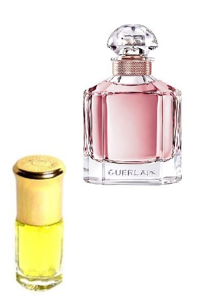 Guerlain Mon Guerlain 15мл (426) ​Начальная нота: Бергамот, Лаванда
Нота сердца: Жасмин, Нероли, Пион
Конечная нота: Ваниль, Ирис, Сандал​
Цветочная композиция раскрывается нотами прохладной лаванды и терпкого бергамота, томными лепестками жасмина и влажными восковыми нероли, пышным пионом и сладкой негой ванили. 

Пудровый акцент ириса и сандала образует финальный аккорд Guerlain Mon Guerlain Florale. 