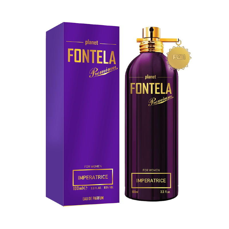 Парфюмированная вода Fontela Imperatrice, 100 мл (3541074) ​Начальная нота: Киви, Ревень, Розовый перец
Нота сердца: Арбуз, Жасмин, Цикламен
Конечная нота: Лимонное дерево, Мускус, Сандал​
Этот аромат -  яркое, весеннее сочетание искристых брызг экзотических цветов и драгоценных капель спелых, сочных фруктов. Верхний аккорд завораживает и околдовывает гармоничным коктейлем из тонких и изящных розовых лепестков и насыщенной «бодрости» экзотических фруктов. Сочный, глубокий и богатый аромат, который уместен и в летний сезон, и в зимние холода. Ноты сердца – приятная и свежая кислинка из киви в коктейле из мякоти спелых арбузов. Фруктовый аккорд раскрывается на коже нежным и чувственным сочетанием, даря прохладу и свежесть жарким летним днем. 

Аромат Imperatrice 3 в базовом шлейфе выражен элегантной сдержанностью цветущих розовых цикламенов, чувственностью и пряными нотами мускуса. Этот запах выбирают юные леди, которые умеют пользоваться роскошными аксессуарами и знают толк в искусстве обольщения. С эти парфюмом женщина всегда загадка, свежа и неотразима, ослепительна и очаровательна. Волшебное сочетание натуральных и естественных компонентов делает каждую леди настоящей императрицей.​

(аналог Dolce&Gabbana Anthology L`Imperatrice 3)