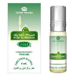 Musk Al Madinah восточные масляные духи  Musk Al Madinah AlRehab - сладкий и приятный аромат, сочетание сандала и белого мускуса,