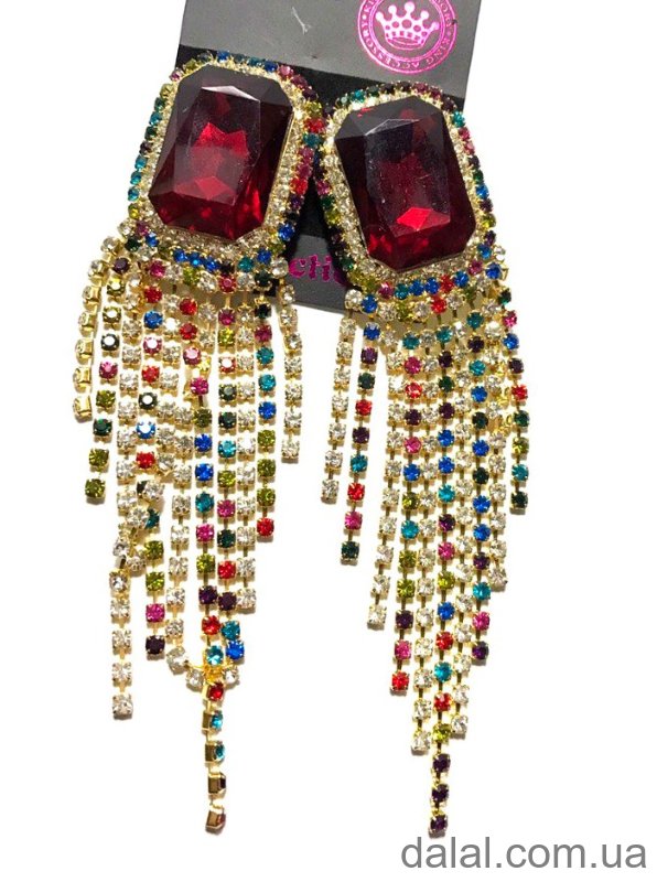 Серьги 12,5см 3904 