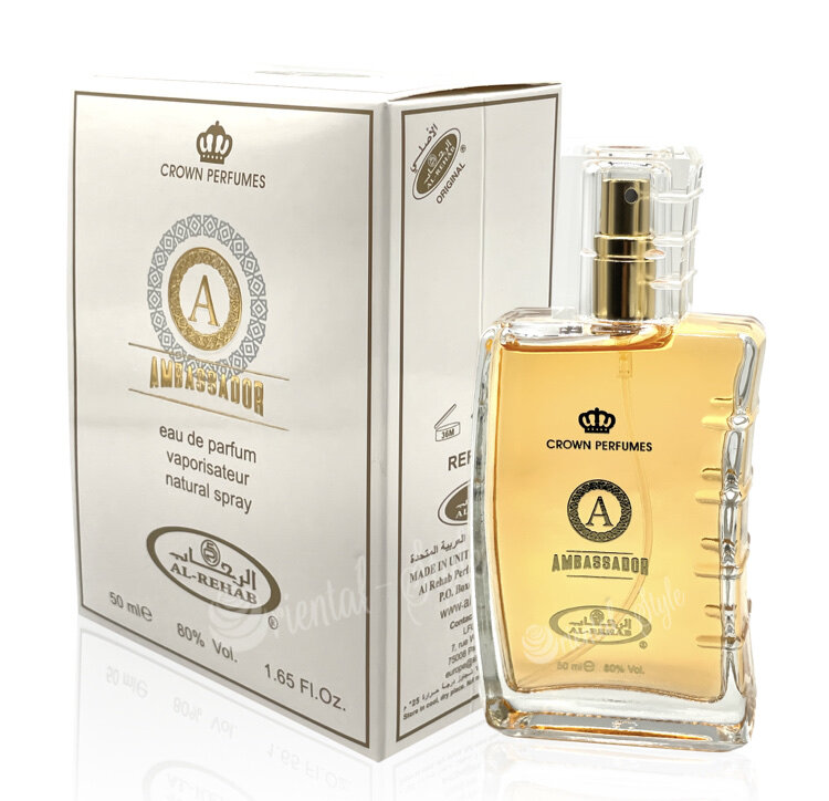 Ambassador 50 мл від Al Rehab Perfume Spray Ambassador 50 мл від Al Rehab Perfume Spray