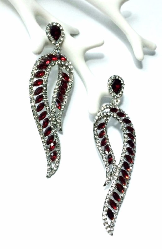 Серьги 8,5см 3906 