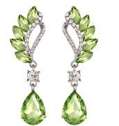 Серьги вечерние 6см 20129
