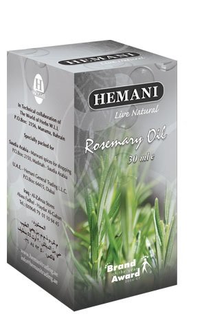 Масло розмарина 30мл Rosemary oil Hemani ​Применение при заболеваниях

Помогает при ангине.
Отхаркивающее средство.
Является противоспалительным средством при артритах, невритах, остеохондрозе.
Растворяет камни, песок и устраняет застойные явления в желчном пузыре и печени.
Нормализует давление.
Помогает при диарее.
Облегчает головную боль
Поможет при фурункулезе, инфицированных ранах.
Укрепляет стенки сосудов, снимает воспаление при варикозном расширении вен, геморрое, флебитах.
При усталости глаз (компьютер, чтение).

Воздействие на эмоциональную сферу:
Укрепляет память
Устраняет мнительность, неуверенность в своих силах.
Афродизиак, усиливает восприимчивость, одухотворяет отношения.

Косметический эффект
Нормализует состояние жирной нечистой кожи с открытыми и засаленными порами.
Рассасывает рубцы и шрамы.
Хорошо для жирных волос
Устраняет перхоть.
Подходит для ухода за руками

Дозировки
для аромолампы: 3-5 капель.
Ванны: 3-5 капель с эмульгатором.
Массаж: 5 капель на 10 г основного масла.
Растирания: 7 капель на 10 г основы.
Теплые компрессы: 3 капли, длительность процедуры не более 30 минут.
Обогащение кремов, мазей, шампуней, ополаскивателей: 3 капли на 5 г основы.
Аромамедальоны: 2-3 капли.

Противопоказания

Беременность.
Склонность к судорогам.
Повышенная чувствительность кожи.
Индивидуальная непереносимость розмарина.

Ощущения: при нанесении на кожу – жжение, горение в течение 2-3 минут; после принятия первых ванн может возникнуть головокружение.