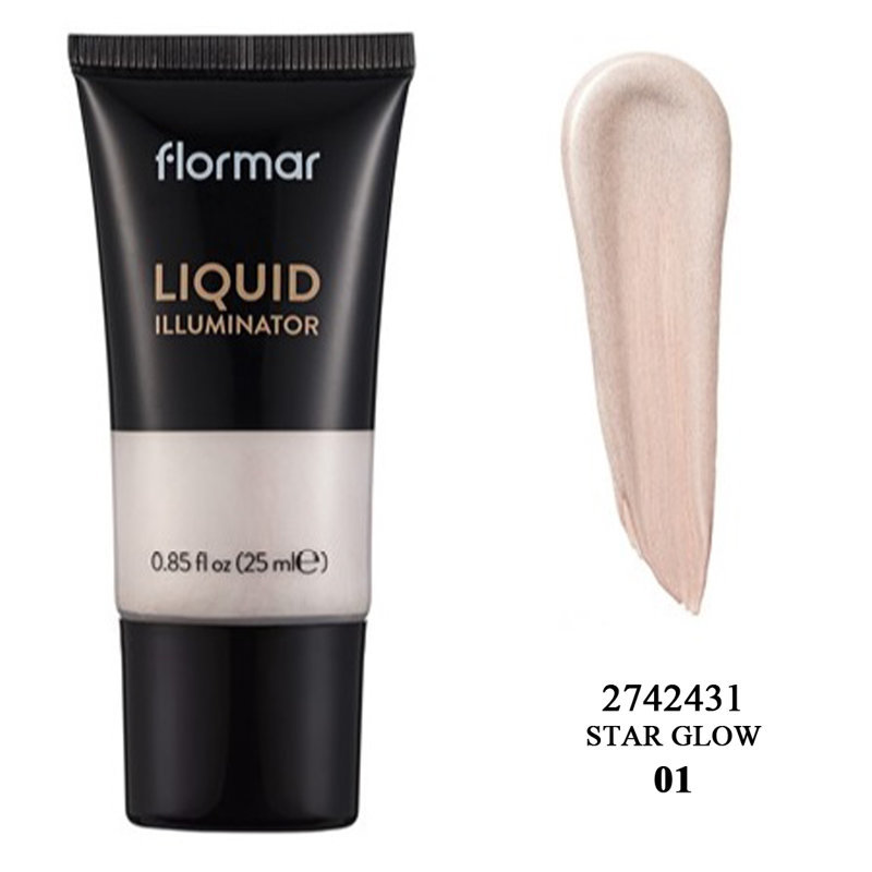 Рідкий хайлайтер LIQUID ILLUMINATOR, 25 мл (3 відтінка) Якісний хайлайтер - це must have в косметичці кожної сучасної жінки, яка прагне завжди йти в ногу з модою і виглядати бездоганно. Відмінним вибором для будь-якої модниці стане рідкий хайлайтер для обличча LIQUID ILLUMINATOR.

Завдяки хорошій консистенції засіб легко наноситься і рівномірно розподіляється по шкірі. З його допомогою ви без зусиль приховаєте темні кола під очима і дрібні зморшки, надавши обличчу свіжіший і молодий вид, виділіть потрібні ділянки обличчя, надавши йому правильну рельєфність і пропорції, подкорректуйте форму носа, скул і губ. Світловідбиваючі частинки хайлайтера додадуть шкірі більш однорідний відтінок і м'яке сяйво, яке підкреслить красу обличч і зробить його більш виразним.

Спосіб застосування: для використання хайлайтера в трендовій техніці стробінг нанесіть його в невеликій кількості точками на виступаючі скули, під зовнішнім краєм брови, щоб виділити очі, а також по лінії носа і над верхньою губою. Ретельно розтушуйте хайлайтер до освіти легкого мерехтіння на вашій шкірі. Ваш образ стане більш свіжим, витонченим.