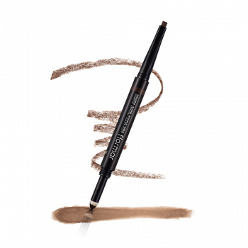 Скульптуруючий олівець для брів URBAN SOUND BROWN 03, 0,18г + 0,6г 2732316 Дозволяє надати бровам природний вигляд за допомогою подвійного нанесення.

Порядок використання: Нанесіть лінію за допомогою олівця для брів і заповніть пудрою порожну простору. Увага! Зберігайте в темному і прохолодному місці, в горизонтальному положенні. Не допускайте падіння засобу на підлогу.