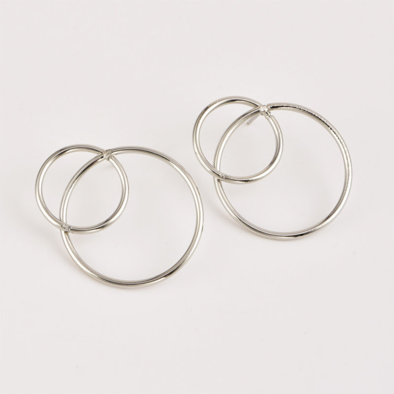 Серьги  (Silver, Gold) 3364 