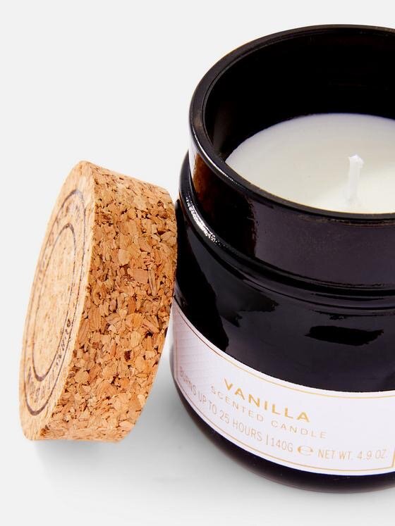 Арома свіча scented candle VANILLA 140 G арома свічка ваніль 140 грм