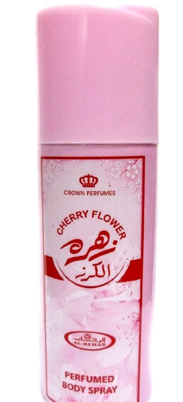  Дезодорант для тела Cherry Flower 200мл Cherry Flower 200ml - спрей для тела от AL-REHAB.
Нежный, свежий аромат  цветущего вишневого сада!
Легкий, европейский аромат на каждый день.