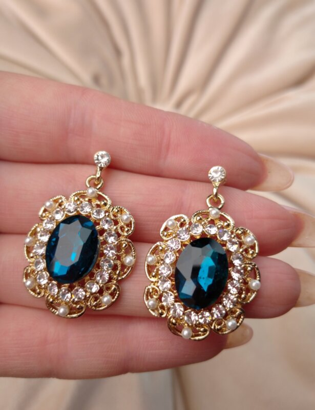 Серьги 3,5 см. 5570 