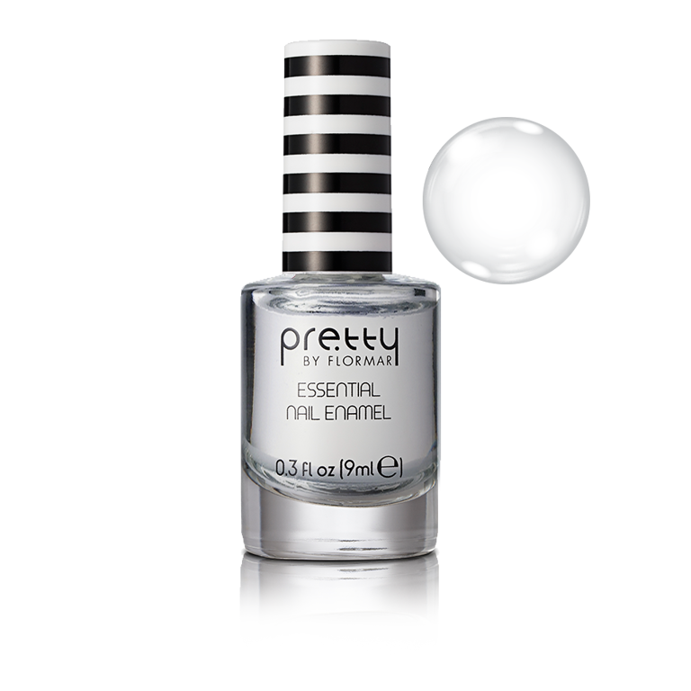 Лак для ногтей 'PRETTY ESSENTIAL CRYSTAL CLEAR 001, 9 мл (2739401) повышенная стойкость,
ультра блеск,
быстро сохнет.