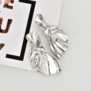 Серьги 6,7см (Silver, Gold) 3370