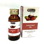 Масло каштана 30мл Hemani Chestnut oil (срок годности до 07.20.)