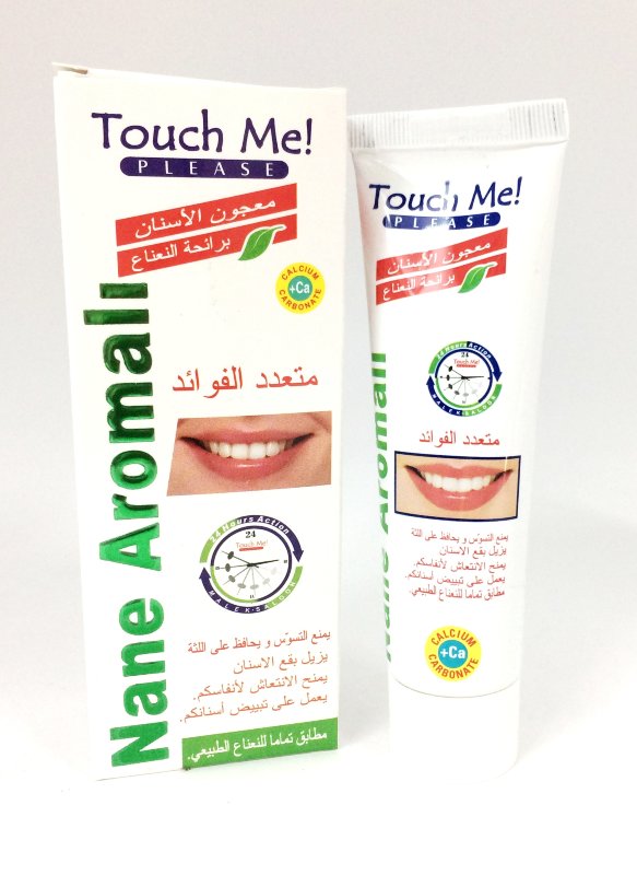 Зубная паста «Touch Me» ароматная 90г Здоровье зубов начинается со здоровья десен. Чтобы полость рта была ухоженной, а визиты к стоматологу – только профилактическими, специалисты рекомендуют использовать качественные средства по уходу. Отличным выбором станет ароматная зубная паста из семи эфирных масел от бренда Touch Me.
Средство идеально позаботится о гигиене полости рта и подарит дыханию свежесть. 
Способ применения: используйте пасту  два раза день.Храните в сухом и прохладном месте. 