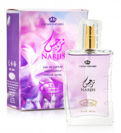 Спрей Narjis 50ml Свежий букет цветов, сочный, позитивный, шлейфовый. Подойдет как юным девушкам, так и дамам в возрасте. В меру строгий аромат раскрывается в течении дня яркими нотами апельсинового цвета, гиацинтов, бергамотом, жасмином, нарциссом, гарденией, туберозой, розой обрамленными амброй и мускусом.​

​Начальная нота: Белый мускус, Сирень
Нота сердца: Фруктовые ноты, Цветочные ноты
Конечная нота: Древесина, Карамель, Мускус​