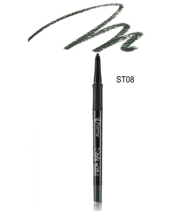 Механический карандаш для глаз Flormar S08 2736058 Мягкая текстура и легкое скольжение
Придает макияжу глаз выразительность
Водостойкая формула предотвращает растекание