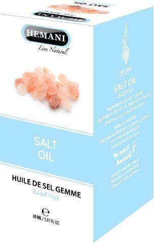 ​Масло соли Hemani Salt Oil 30ml Масло соли облегчает состояние стресса и помогает телу расслабиться. Соль помогает предотвратить закупорку артерий и образование тромбов.

Производство: Hemani Пакистан.

Объем: 30 мл.