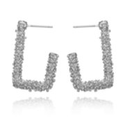 Серьги 99206 (Gold, Silver) 3см