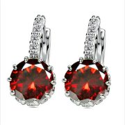Серьги красные 2235
