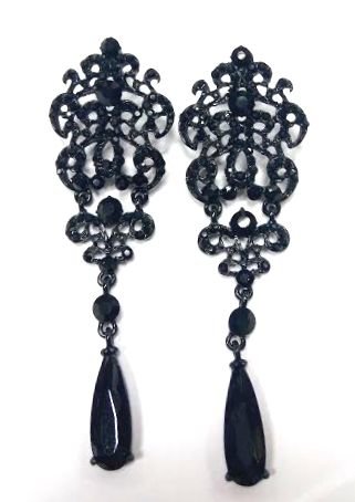 Серьги 9 см. 30010 