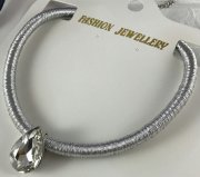 Колье капелька серебро 1069
