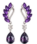 Серьги вечерние 6см 20127