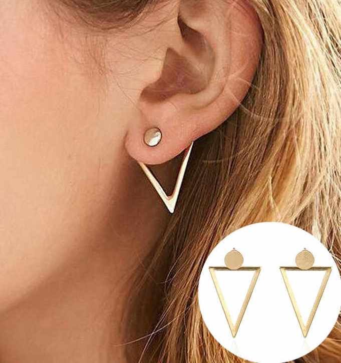 Серьги 2,9см  (Gold) 3376 