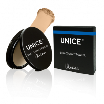 Компактная пудра Silky Unice Divine SCP04, 11,5г 3330004 Мягкая и комфортная текстура пудры прекрасно выравнивает тон лица. Благодаря уникальному сочетанию пигментов покрывает кожу невесомым слоем, оставаясь незаметной на лице. Светоотражающие частицы в составе придают коже естественного сияния.
Наносить, используя спонж, который содержится в пудре с середины лица к периферии. Равномерно растушевать.