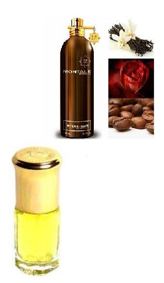 .Montale. Intense Cafe 15ml (427) Тип аромата: восточные, гурманские
Начальная нота: Цветочные ноты
Нота сердца: Кофе, Роза
Конечная нота: Амбра, Белый мускус, Ваниль​

​Она превратит серые будни в настоящий праздник, насыщая пространство необычным ориентально-гурманским ароматом, в котором спелись воедино сладость и горечь, сдержанность и необузданность. Легкие запахи нежных цветов в начале раскрытия трансформируются затем в глубокое благоухание свежесваренного кофе в сочетании с лепестками розы. Финальное звучание волнующей амбры и томного мускуса в обрамлении сладковатой ванили сделает Montale Intense Cafe вашей изюминкой!​