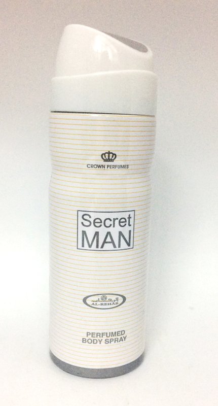 Дезодорант мужчин Secret MAN 200мл Это благородные духи с приятным ароматом сандалового дерева. Ароматный шлейф образуют здесь аромат роз и аромат цветов с мягким оттенком цитрусовых. Очень элегантные духи с нежной свежестью скорее легкого аромата.