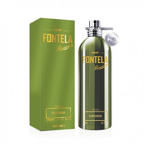 Парфюмированная вода Fontela Emperor 100ml 3541171 Начальная нота: Бергамот, Кардамон, Грейпфрут
Нота сердца: Ветивер, Грейпфрут, Олибанум, Перец, полын
Конечная нота: Гедион, Перец, Пряности, Цитрусовые ноты, Белый кедр​

Копия аромата ​Givenchy Blue Label​
Аромат создает образ безупречно элегантного, неотразимо красивого настоящего мужчины, который ценит внимание, заботу, способен пробудить желание и завоевать любую красотку. Его обладатель – волевая и активная личность, нацеленная на результат. 

Парфюмерная композиция, представляющая собой микс интригующей сладости и леденящей свежести, покоряет уже верхними нотками, в которых проявляются бергамот, грейпфрут и перец. После такой прелюдии открывается чувственное «сердце», где притаился кардамон и олибанум. В шлейфе собраны маслянисто-теплые, древесные оттенки ветивера и кедра, которые делают мелодию незабываемой.​