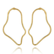 Серьги  (Silver, Gold) 3379