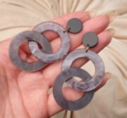 Серьги 6,5 см. 5582
