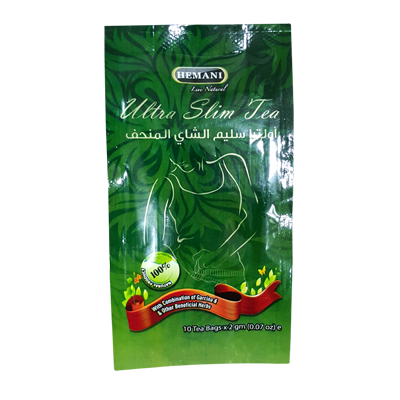 Чай для похудения с яблоком (10 пакетиков) Hemani Ultra Slim Tea - 10 Tea Bags Чай для похудения с яблоком