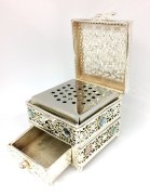Бахурница металлическая Silver WF-A012 (10x10см) 
