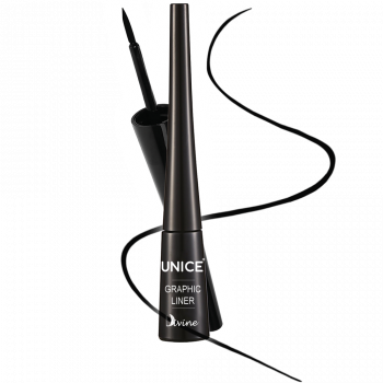 Графічна підводка для очей Unice Divine Black, 4мл 3333001 