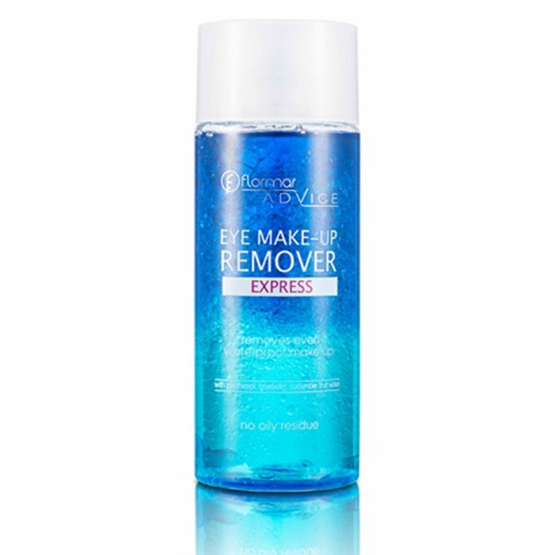 Засіб для зняття макіяжу 150мл 2719001 Специальное средство Make-up Remover Face–Eyes, выпущенное популярным турецким брендом Flormar, разработано специально для деликатного снятия макияжа с поверхности лица, а также глаз. Оно позволяет достичь качественного очищения кожного покрова, надолго подарив ощущение комфорта. Жидкость способствует устранению различного рода покраснений и раздражений на коже, что благотворно сказывается на красоте лица. А легкий цветочный аромат настраивает на волну расслабления.

Бережному очищению лица от макияжа способствуют молочные протеины, которые в большом количестве содержатся в этом средстве. Они помогают снять даже самую стойкую косметику, не пересушив нежную кожу. 

Экстракт цветов ромашки обладает успокаивающими свойствами, поэтому отлично справляется с задачей устранения и предотвращения раздражений во время очищающей процедуры. Ценные протеины шелка обладают способностью интенсивно смягчать кожу, придавая бархатистость.

Способ применения: закройте глаза, приложите мягкую подушечку на веко, подержите несколько секунд, затем легкими движениями протрите веко, ресницы, лицо снимая макияж. Смойте водой.