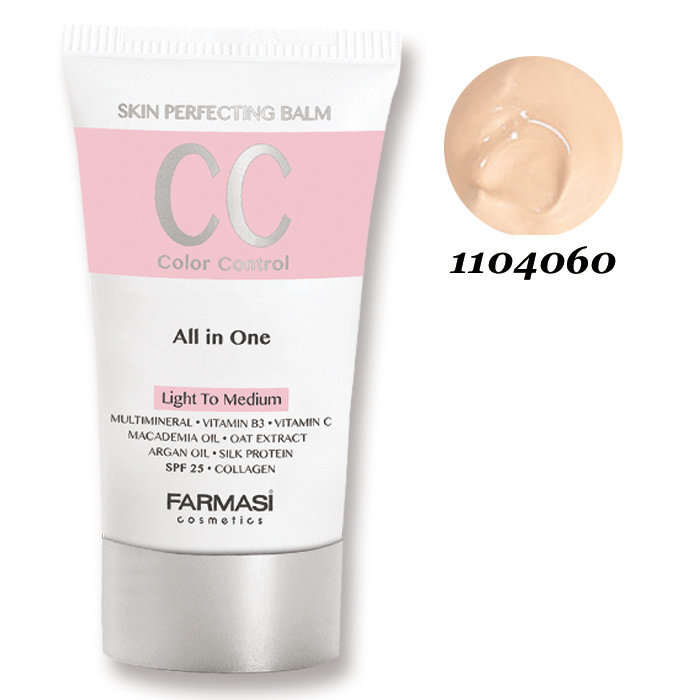 Крем с тональным эффектом CC Cream 50 мл светлый (1104060) СС крем – это ультрасовременный продукт класса люкс! Это, своего рода, усовершенствованный ВВ крем. Легкая, ультрасовременная формула эффективно маскирует недостатки кожи, не забивая поры. Крем содержит специально разработанный