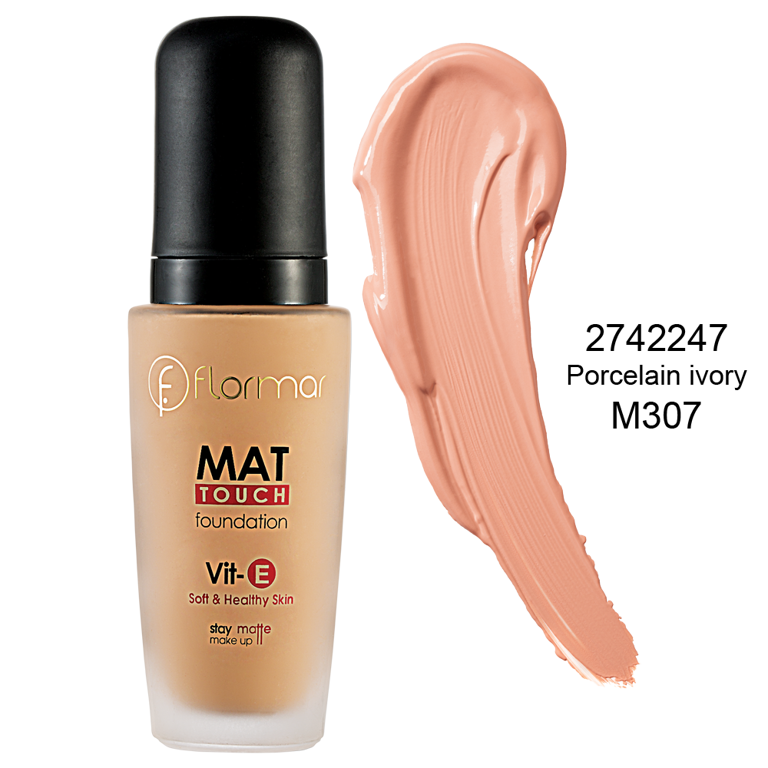 Матирующая тональная основа Flormar MAT TOUCH M307 2742247 Безупречный макияж невозможен без хороших тонирующих средств. Только так можно добиться идеального вида кожи. Для безупречного мейкапа используйте наилучший тональный крем. Например, Flormar MAT TOUCH. Насыщенная, бархатистая текстура тонального крема подарит вашей коже идеальное матовое покрытие на весь день!
Он превосходно выравнивает тон, маскирует несовершенства. С помощью этого тонального продукта вы без труда выровняете рельеф кожного покрова, сделав его идеально гладким. Крем великолепно матирует, убирая избыточную жирность. Изготовитель прекрасного средства - всемирно признанная турецкая косметическая компания Flormar.

Декоративное косметическое средство не просто великолепно тонирует. Оно также подарит вашему личику непревзойденный уход, заменив собой восстанавливающую сыворотку. Состав продукта обогащен природным экстрактом морских водорослей. Этот ингредиент превосходно омолаживает, запуская коллагеновые процессы в коже. Обладает тонизирующими и укрепляющими свойствами. 