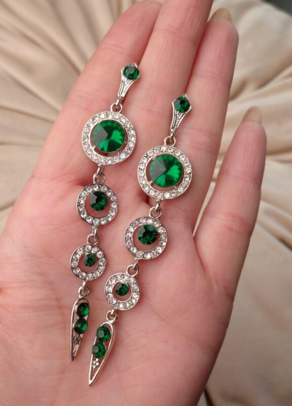 Серьги 9,5см 3505 